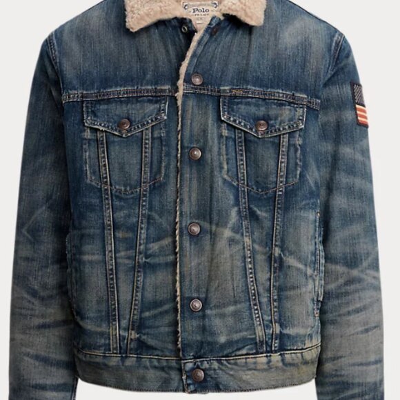 Polo Ralph Lauren Fleece Lined Trucker Jacket Rated 4.77 out of 5 starsRated 4.7